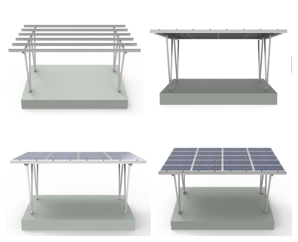 solar aluminum shed 