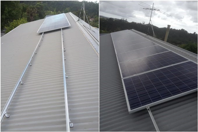 Stainless Steel Solar  Hanger Bolt Tin L Feet