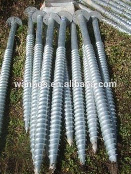 Screw Pile Ground Mounting System