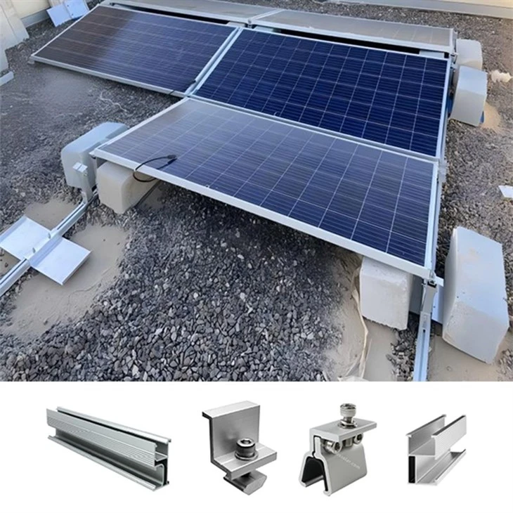 Napenergia lapos tetőállványrendszer