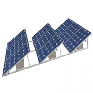 Tető háromszög ballasztos napelemes rendszer