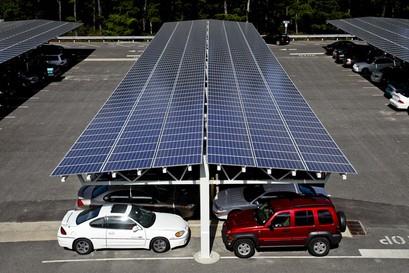Solar Carport Mounting Structure In Solar Carport System Carport Mounted Pv System Car Parking Mounting Brackets