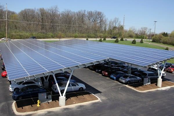 Solar Carport Mounting Structure In Solar Carport System Carport Mounted Pv System Car Parking Mounting Brackets