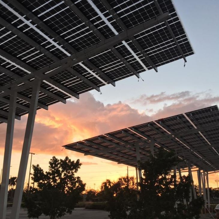 Solar Carport Mounting Structure In Solar Carport System Carport Mounted Pv System Car Parking Mounting Brackets