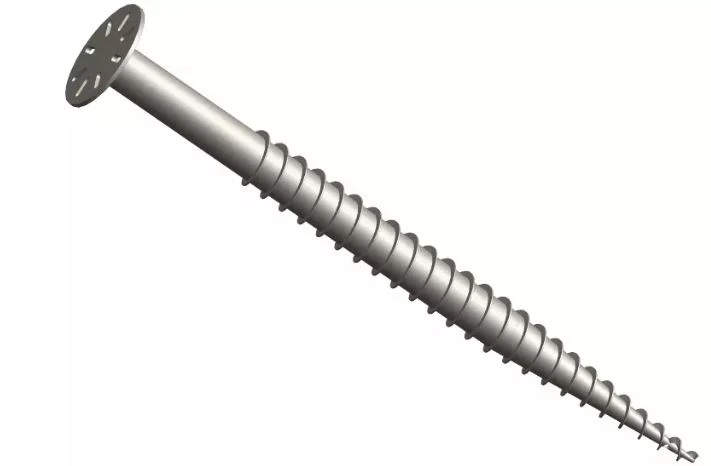 Galvanized Ground Screw Pole Anchor