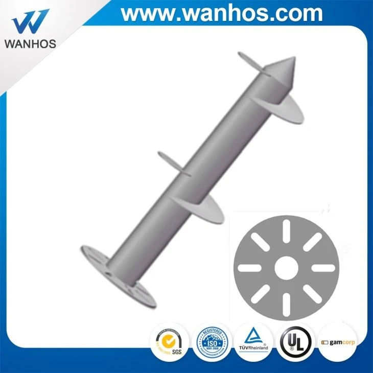 Galvanized Ground Screw Pole Anchor