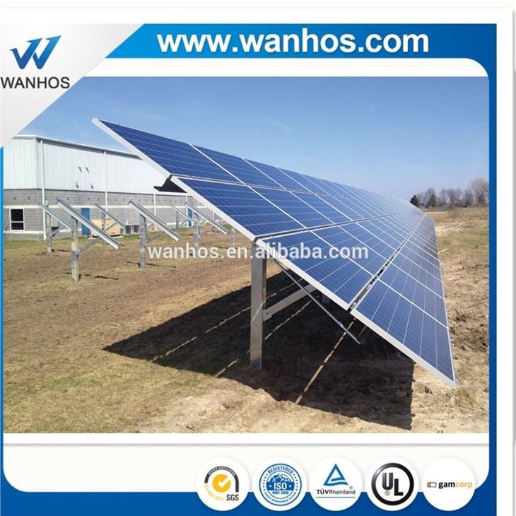 Pile Ground Mounting System For Solar System