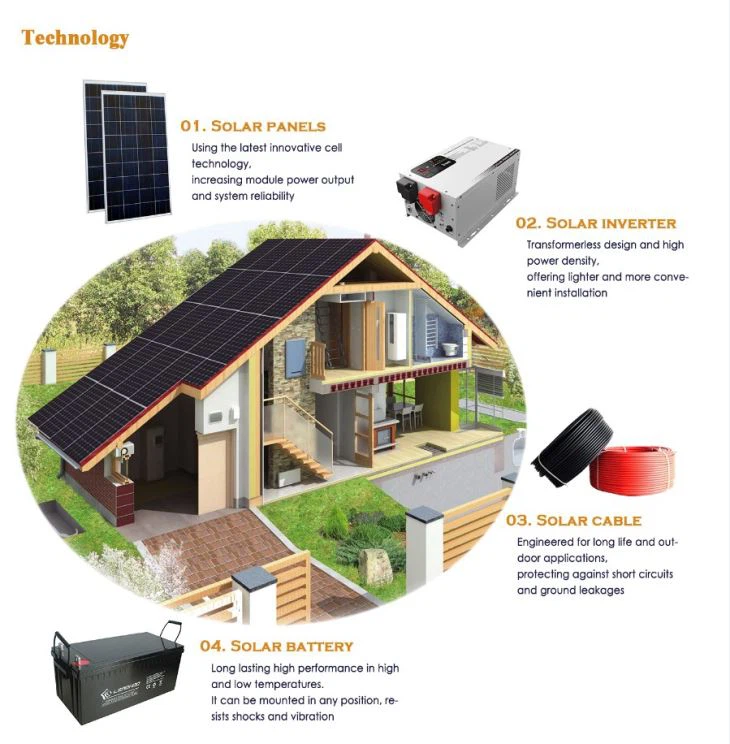 Power For Air Conditioner 5kw Off Grid Solar System