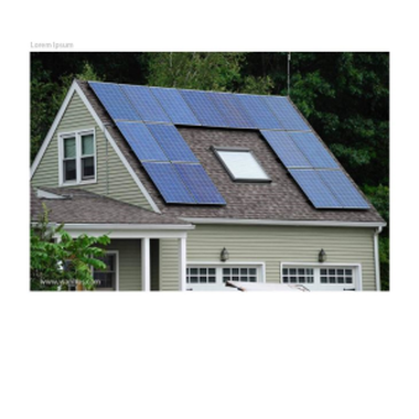 1Kw 3Kw 5Kw Solar Home Tető