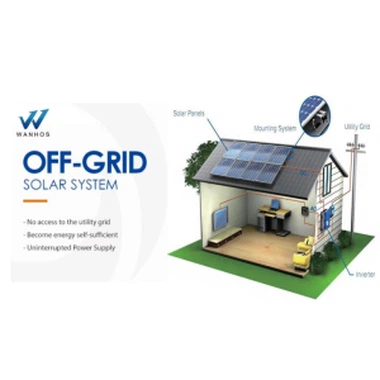 Új érkezésű napenergia-rendszer 5kw off rács otthoni használatra