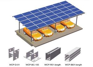 Napelemek kocsija felépítése