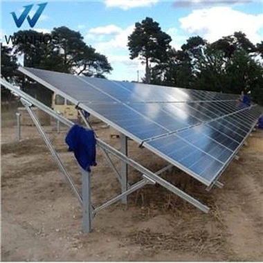 Cölöp földelő rendszer napelemekhez