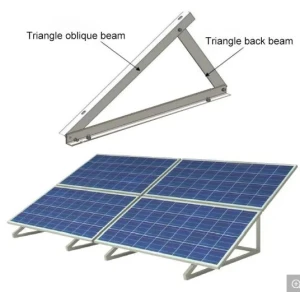 Háromszög konzol tető solar
