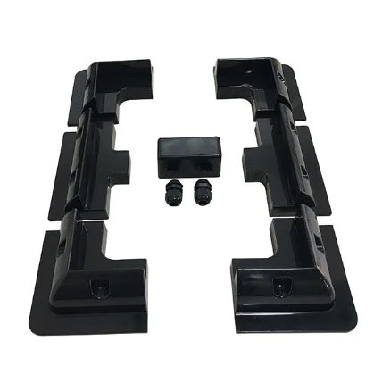 Black Caravans Bracket Plastic Abs Solar Mount